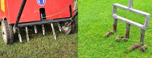 Aerator i widły do aeracji