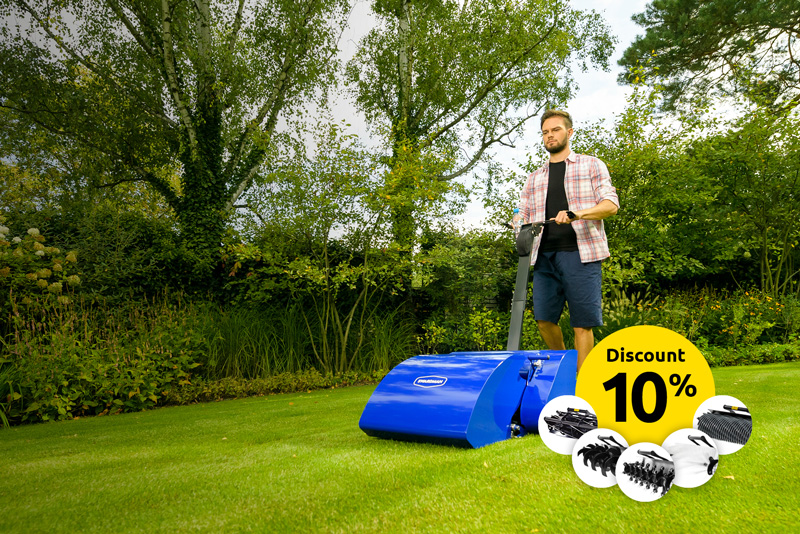 10 Discount on Mower and Complete Set of Cartridges SWARDMAN